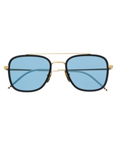 Солнцезащитные очки авиаторы в квадратной оправе Thom browne eyewear