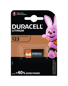 Батарейка lithium cr123a Duracell