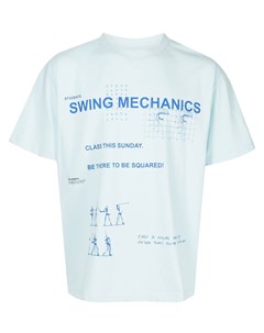 Футболка с принтом Swing Mechanics Students