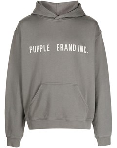 Худи с вышивкой Artifact Purple brand