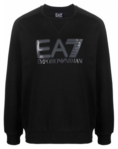 Толстовка из джерси с логотипом Ea7 emporio armani