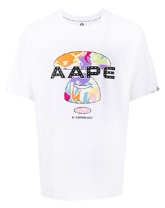 Футболка с логотипом Aape by *a bathing ape®