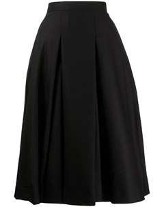 Плиссированная юбка миди с завышенной талией Comme des garçons noir kei ninomiya