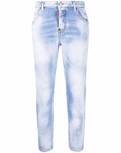 Укороченные джинсы с заниженной талией Dsquared2
