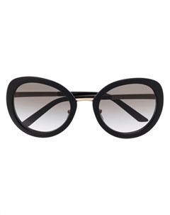 Солнцезащитные очки в круглой оправе Prada eyewear