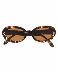 Солнцезащитные очки в круглой оправе черепаховой расцветки Isabel marant eyewear