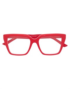 Очки в квадратной оправе с логотипом Balenciaga eyewear