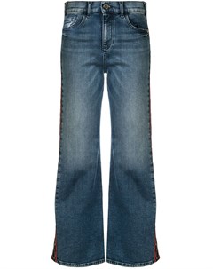 Расклешенные джинсы средней посадки Emporio armani