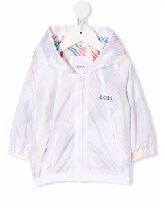 Куртка с капюшоном и логотипом Boss kidswear