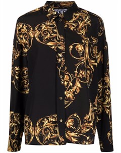 Рубашка с узором Baroque Versace jeans couture