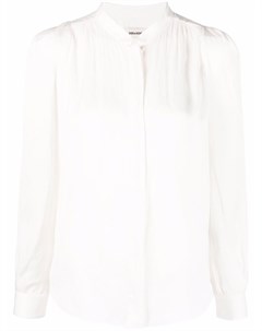 Атласная блузка с длинными рукавами Zadig & voltaire