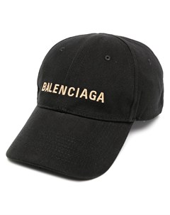 Бейсболка с вышитым логотипом Balenciaga