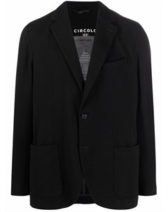 Однобортный пиджак с заостренными лацканами Circolo 1901