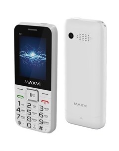 Мобильный телефон p2 белый Maxvi
