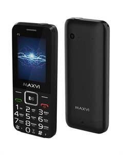 Мобильный телефон p2 черный Maxvi
