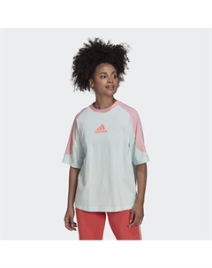 Футболка Essentials Colorblock Boyfriend Sportswear Adidas