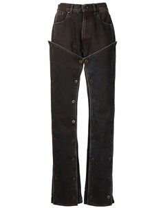 Прямые джинсы со вставками Y/project