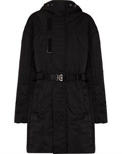 Пальто с капюшоном и поясом Givenchy