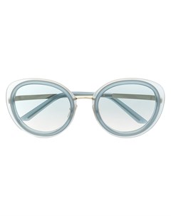 Массивные солнцезащитные очки с эффектом градиента Prada eyewear