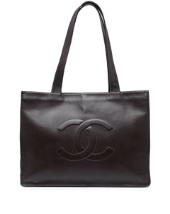 Сумка тоут с логотипом CC Chanel pre-owned