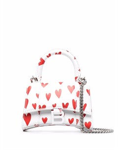 Мини сумка Hourglass Heart Balenciaga