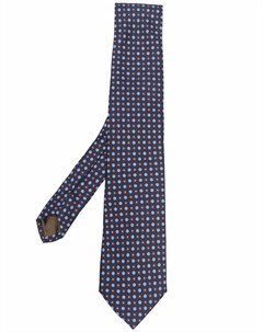 Шелковый галстук с цветочным узором Church's