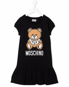 Платье с принтом Toy Bear Moschino kids