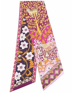 Шелковый платок Rajasthan с принтом Salvatore ferragamo