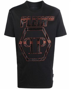 Футболка с логотипом Hexagon Philipp plein