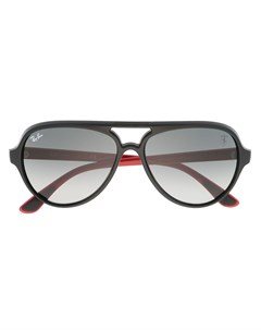 Солнцезащитные очки авиаторы Ferrari Ray-ban