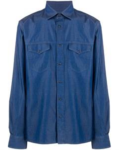 Джинсовая рубашка с карманами Corneliani