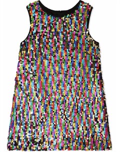 Декорированное платье без рукавов Dolce & gabbana kids