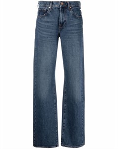 Расклешенные джинсы с завышенной талией 7 for all mankind