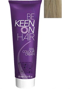 Крем краска для волос Colour Cream 10 61 ультра св блонд фиолет пепельн Keen