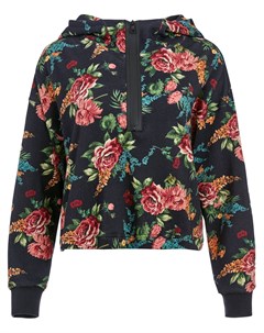 Куртка с капюшоном и цветочным принтом Alice + olivia