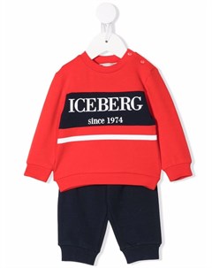 Спортивный костюм с логотипом Iceberg kids