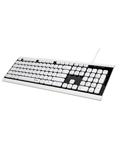 Клавиатура Covo USB slim для ноутбука черный белый R1173000 Hama
