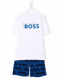 Спортивный костюм с логотипом Boss kidswear