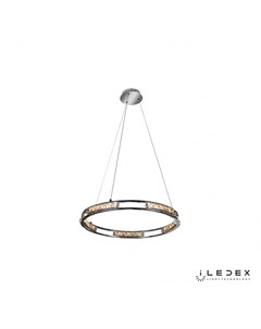 Подвесной светильник crystal золотой 68x30 см Iledex
