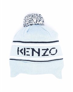 Шапка бини с вышитым логотипом Kenzo kids