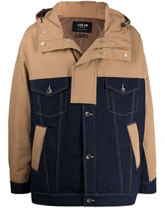 Куртка с капюшоном и вставками Five cm