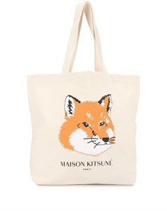 Сумка тоут с логотипом Maison kitsune
