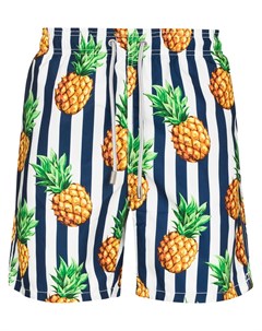 Плавки шорты с принтом Pineapple Mc2 saint barth