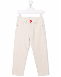 Прямые брюки в пуговицей в форме сердца Nº21 kids