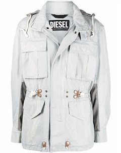 Куртка на молнии с капюшоном Diesel