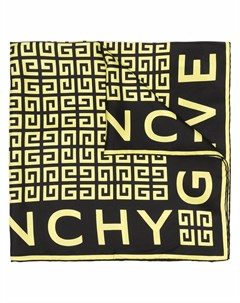 Шелковый платок с логотипом Givenchy