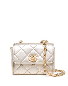Мини сумка на плечо Classic Flap Square 1995 го года Chanel pre-owned