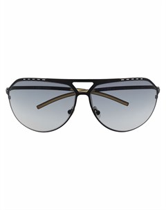 Солнцезащитные очки авиаторы pre owned Christian dior