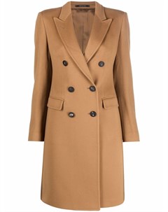 Двубортное шерстяное пальто Bessie Tagliatore
