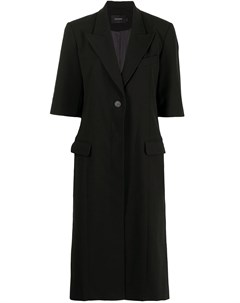 Однобортное пальто с короткими рукавами Low classic
